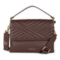 Sac à bandoulière Bourgogne Bugatti x Fauve