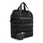 Sac à dos matelassé noir