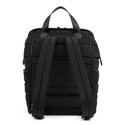 Sac à dos matelassé noir