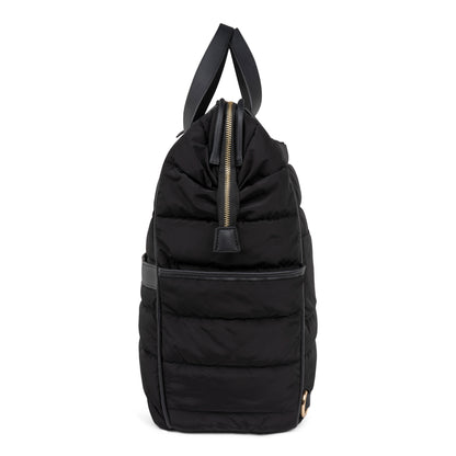 Sac à dos matelassé noir